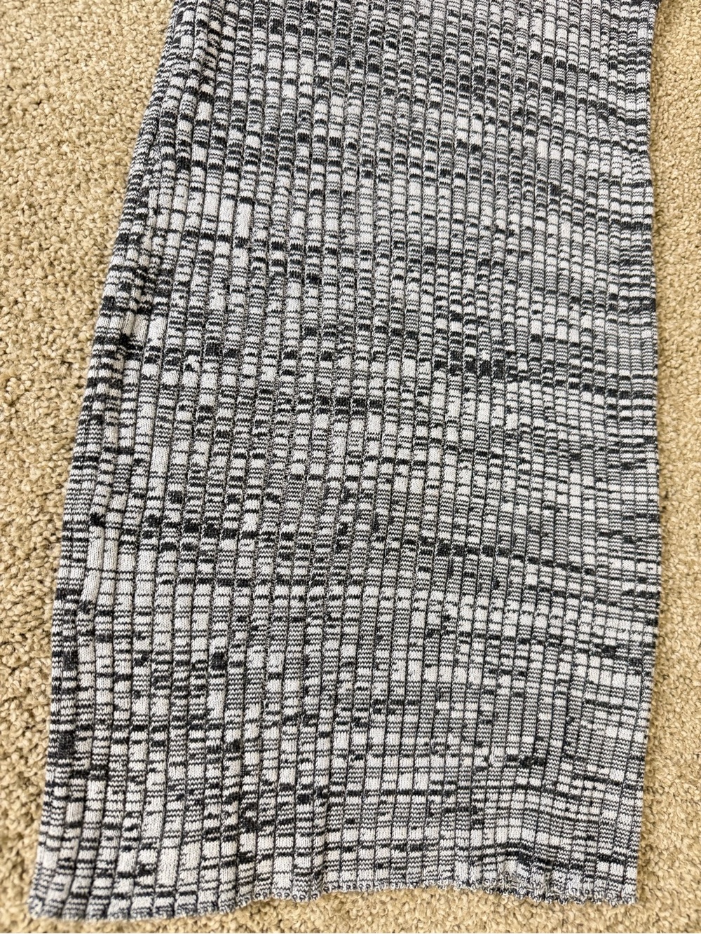 Forever 21 Black and White Ribbed Tank Mini Dress - Picture 2 of 4